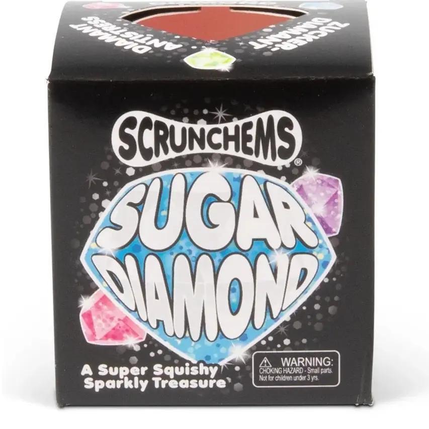 Scrunchems® Sugar Diamonds Squishy Fidget Toy (1pc) Assorted