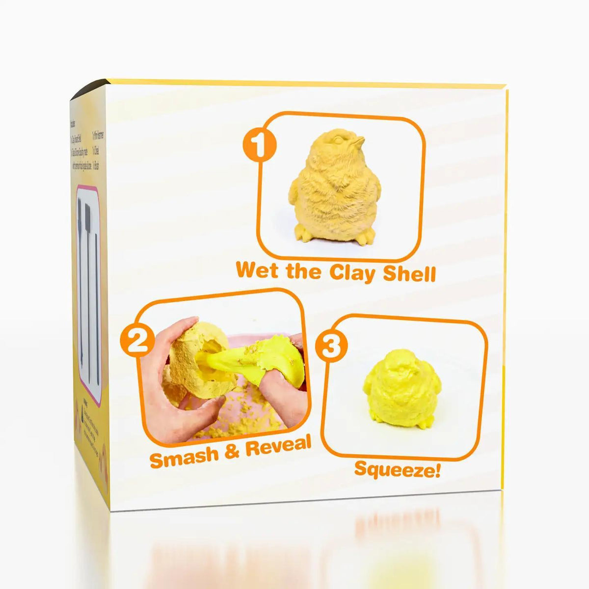 SqueezeSquad Taba Deluxe Smash and Squeeze Fidget Toy Chick