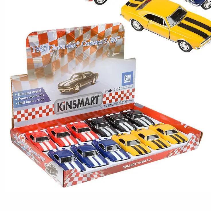 5" DIECAST PULL BACK 1967 CHEVY CAMARO Z28 (12PCS/ (Avail: 11/19/21)