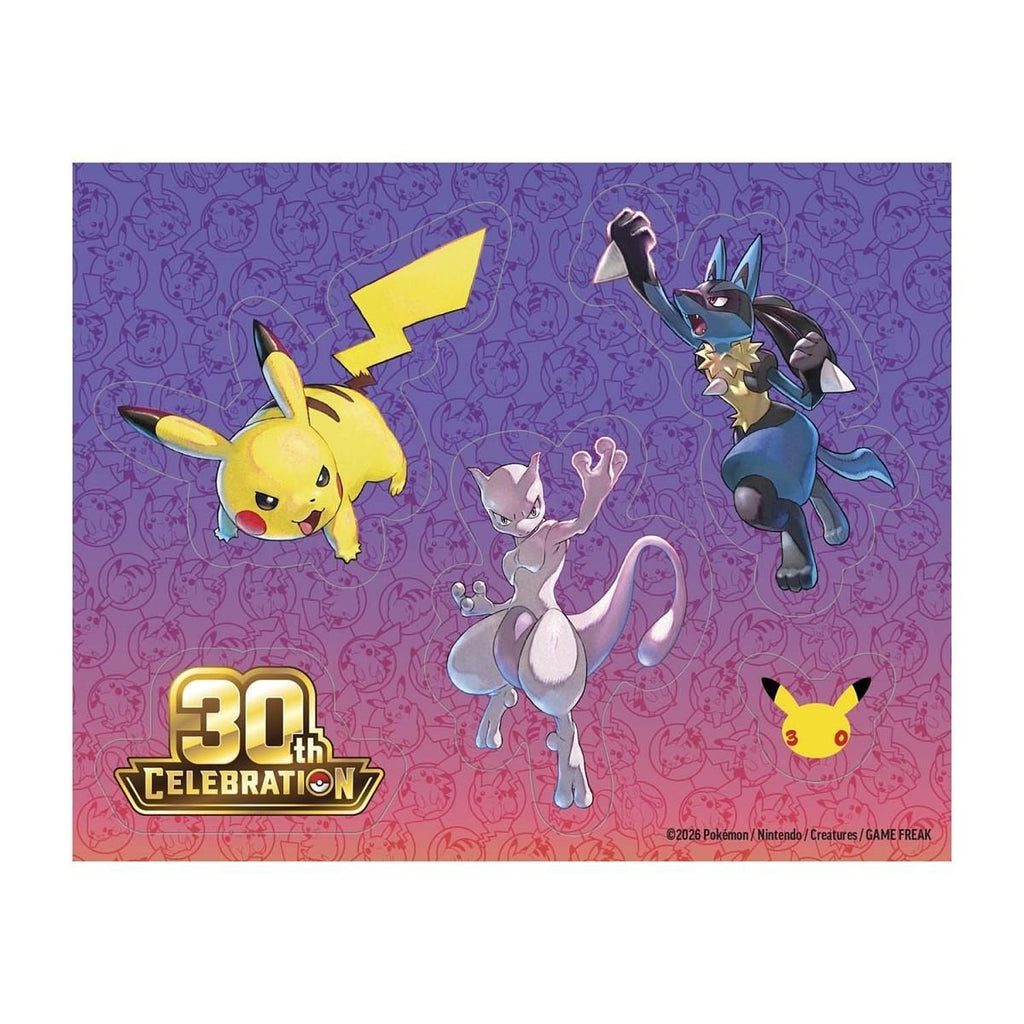Pokemon 30th Celebration Tech Sticker Collection